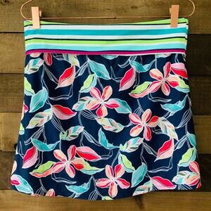 Title Nine Women's Floral Print Cover Up Beach Skirt